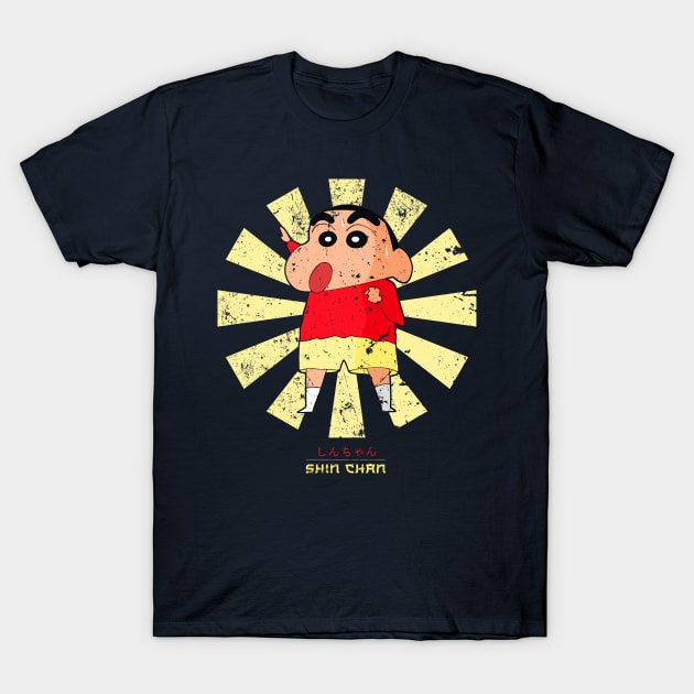 Crayon Shin Chan Retro Japanese T-Shirt by Nova5